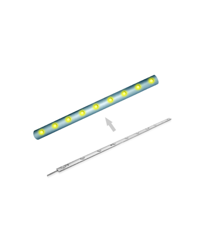 低位照明管状护栏灯系列 LED嵌入式点状景观照明灯具